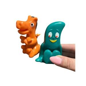 Vintage 1966 Gumby & Pokey Wind Up Collectible Toys